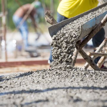 Concrete pouring